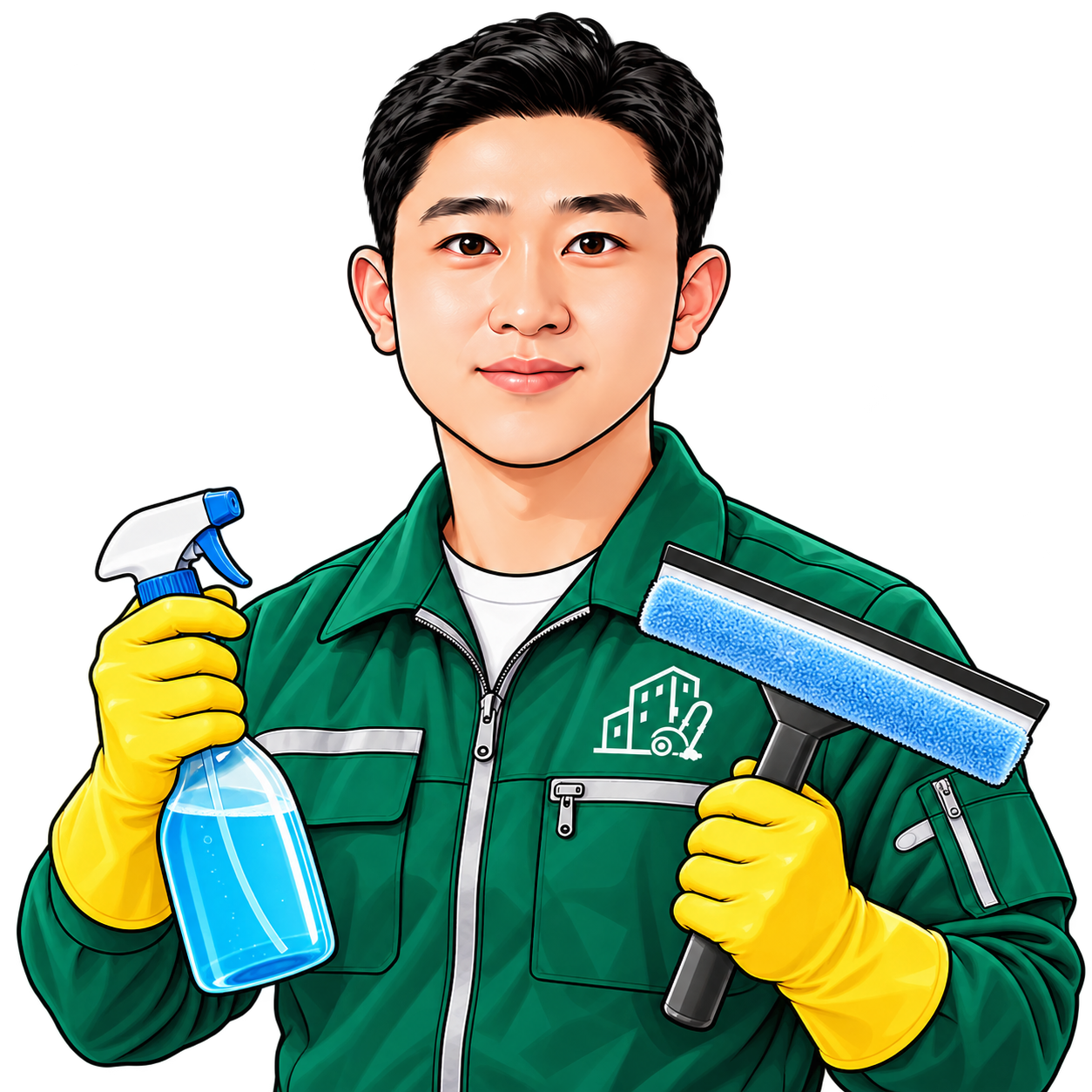 단정종합관리 대표 하준호 캐리커처